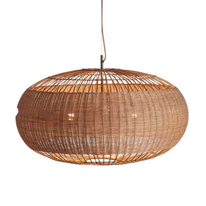 Isobella Ball Rattan Pendant Light