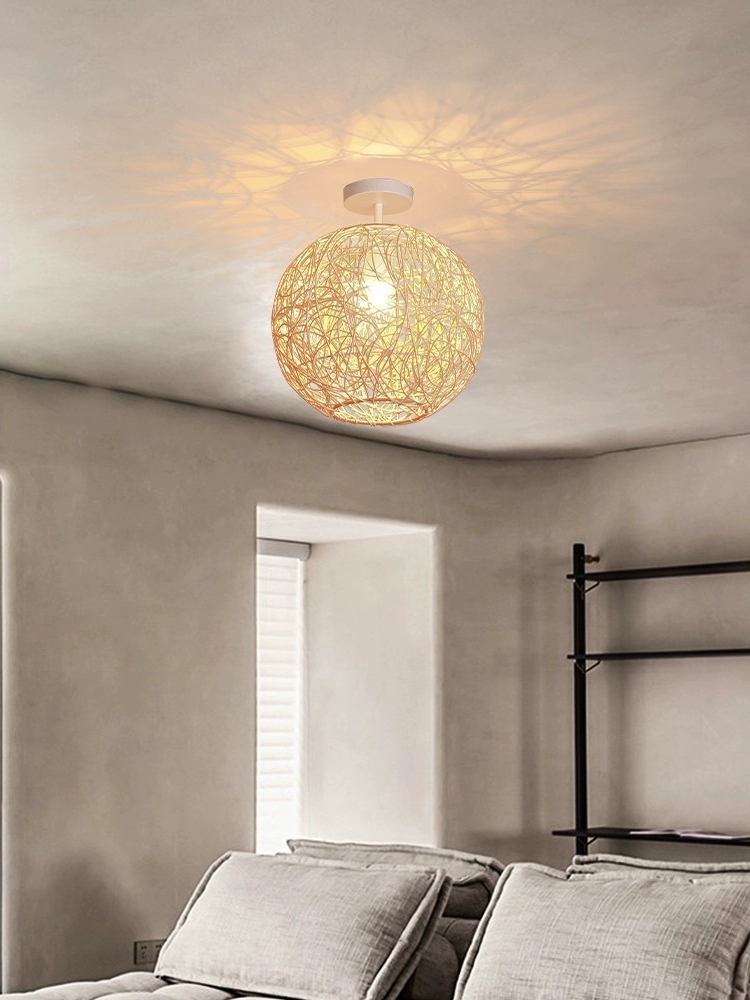 Sucada Round Rattan Ceiling Light