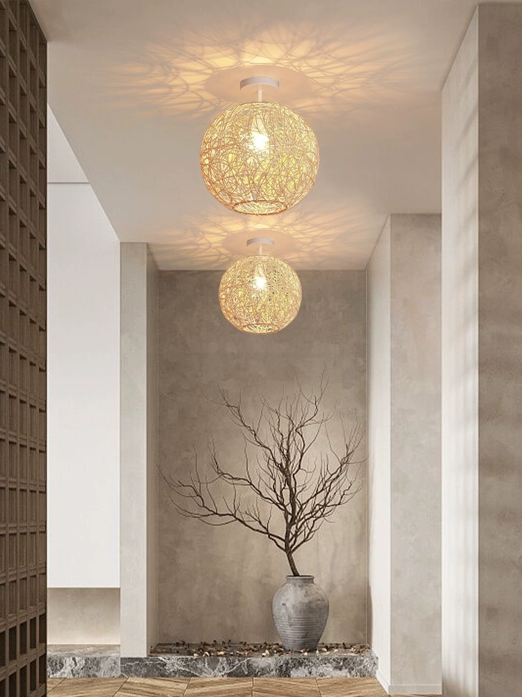 Sucada Round Rattan Ceiling Light