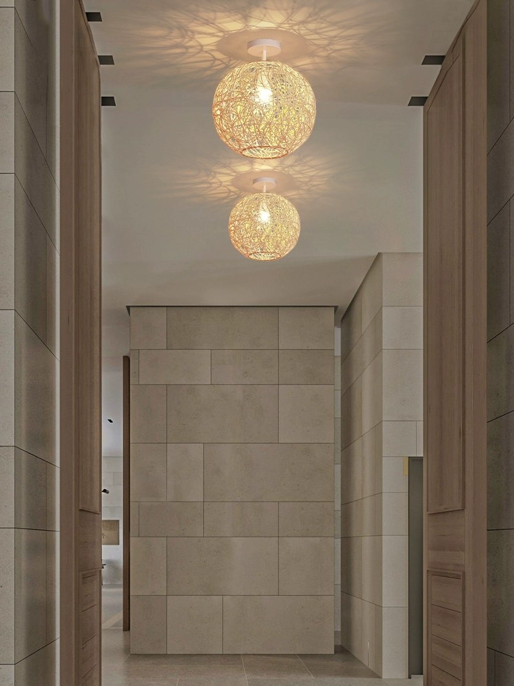 Sucada Round Rattan Ceiling Light