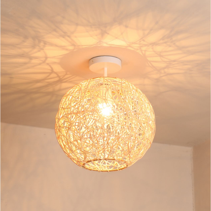 Sucada Round Rattan Ceiling Light