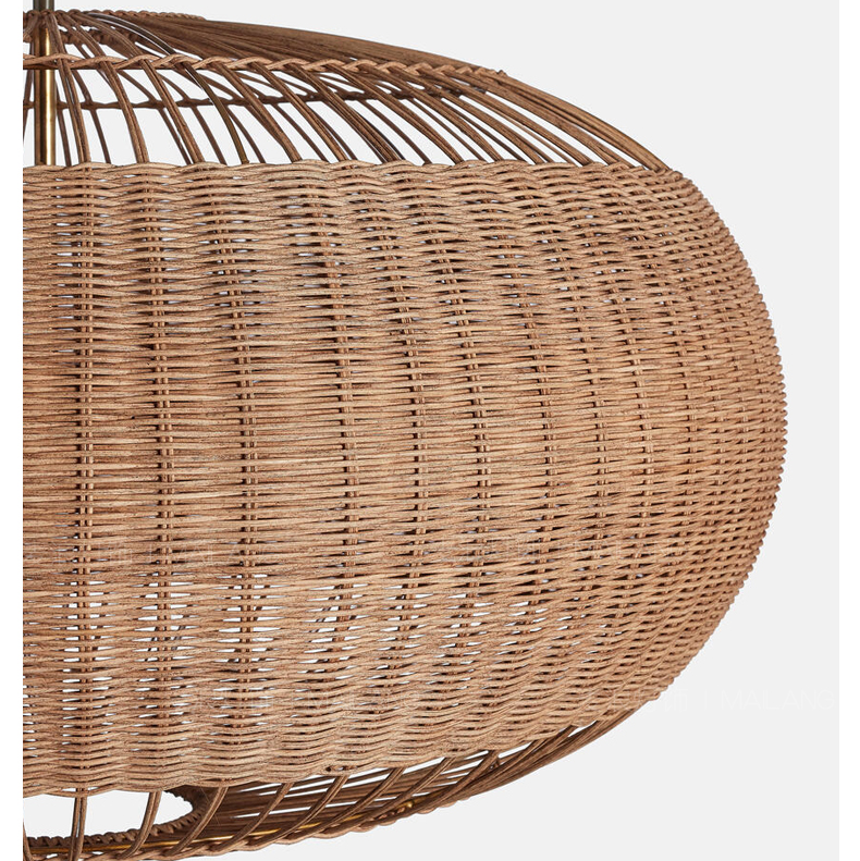 Isobella Ball Rattan Pendant Light