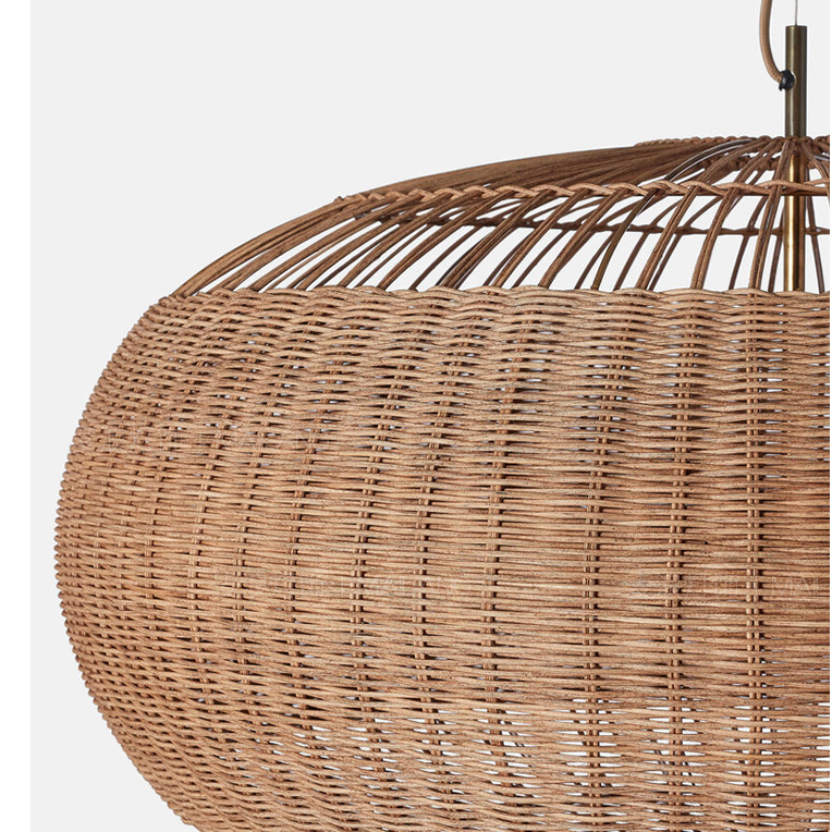 Isobella Ball Rattan Pendant Light