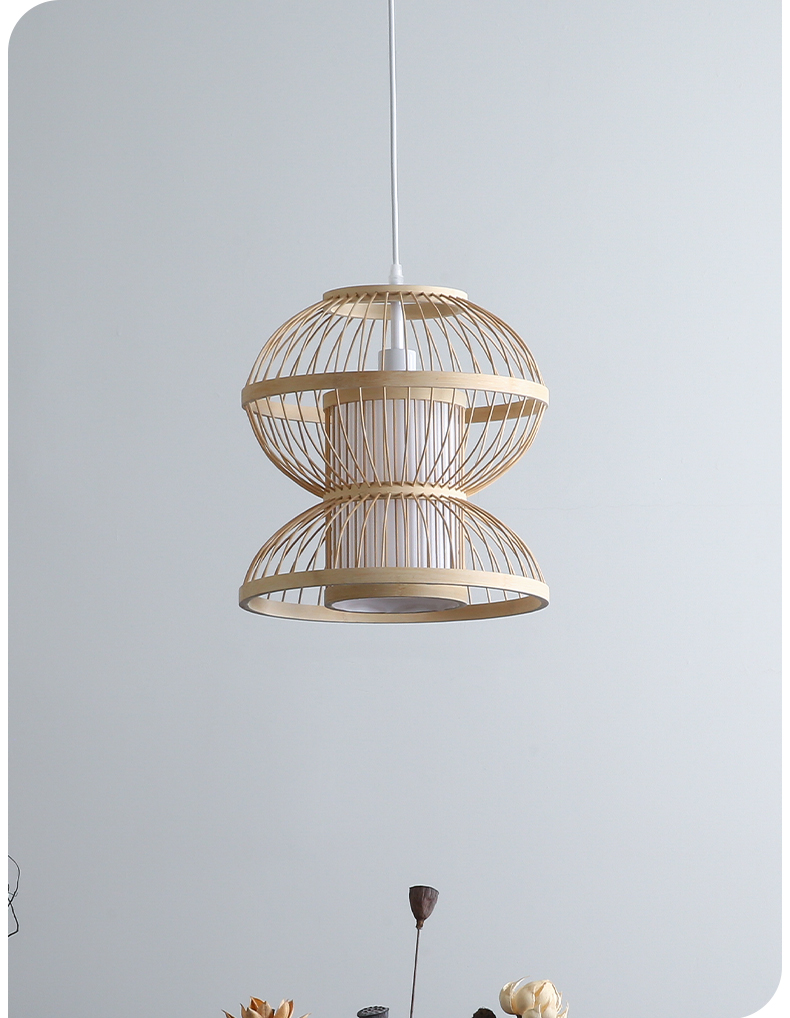Hemisfera Bamboo Pendant Light